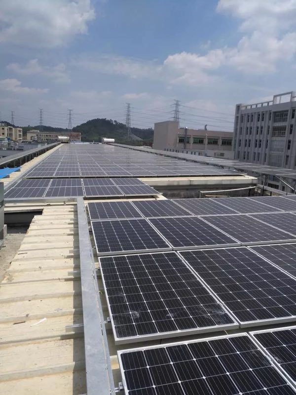 珠海中山工厂楼顶免费安装光伏发电太阳能发电项目