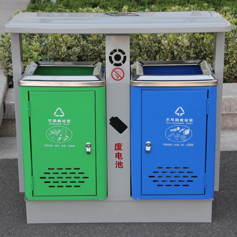 安徽合肥蜀山区物业垃圾桶-物业垃圾桶生产厂家--洛阳中星