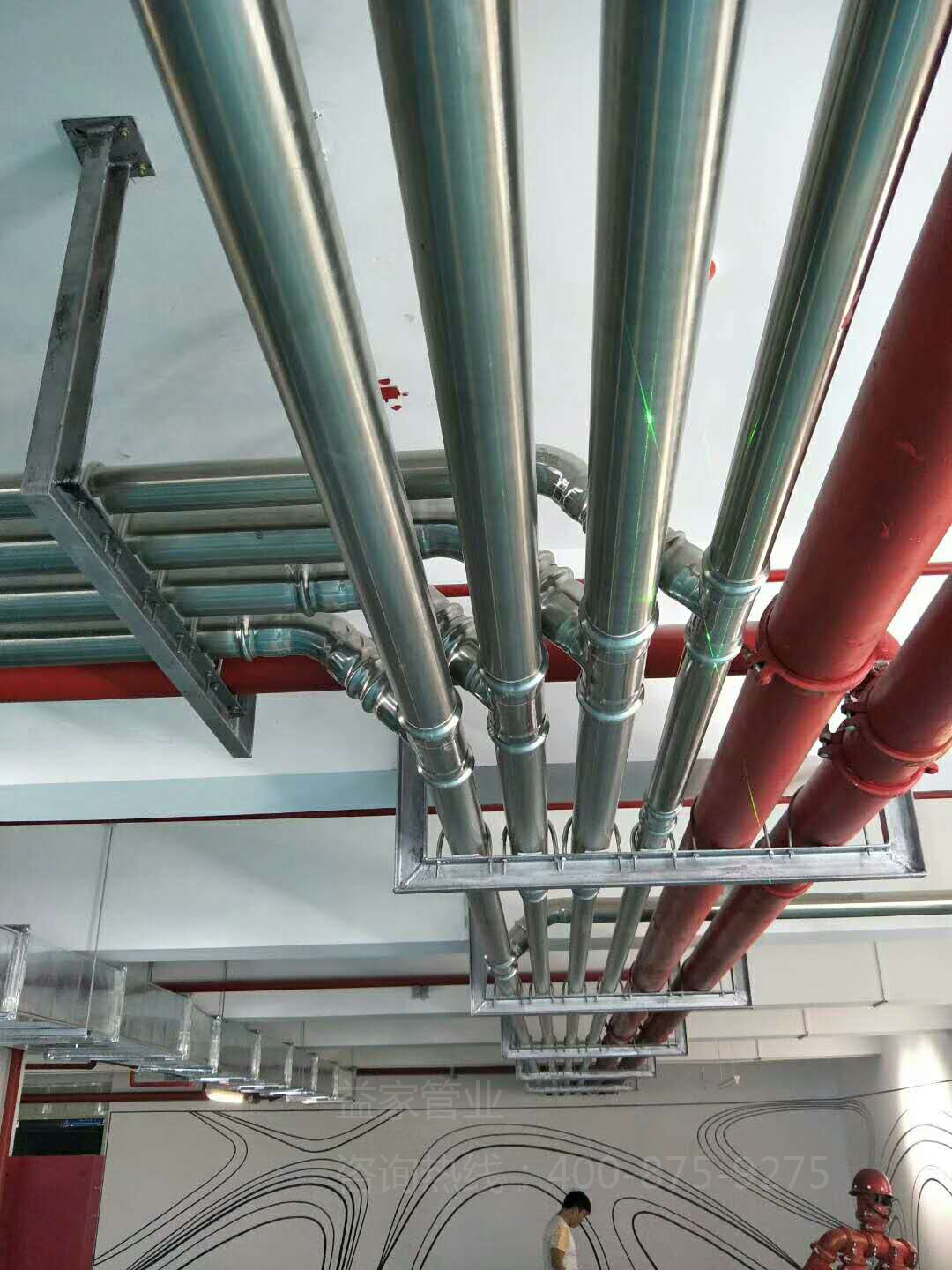 益家管业为碧桂园新楼盘管道工程建设提供304不锈钢水管应用
