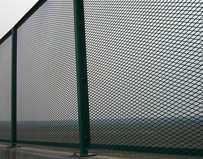 生产定制各种规格斜方孔护栏网价低质优