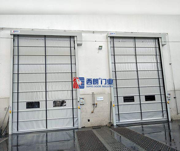 杭州药厂风淋室快速门、风淋室不锈钢快速门、洁净车间快速卷帘门