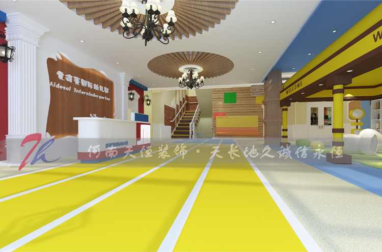 郑州幼儿园装修公司—幼儿园设计都包含哪些项目！