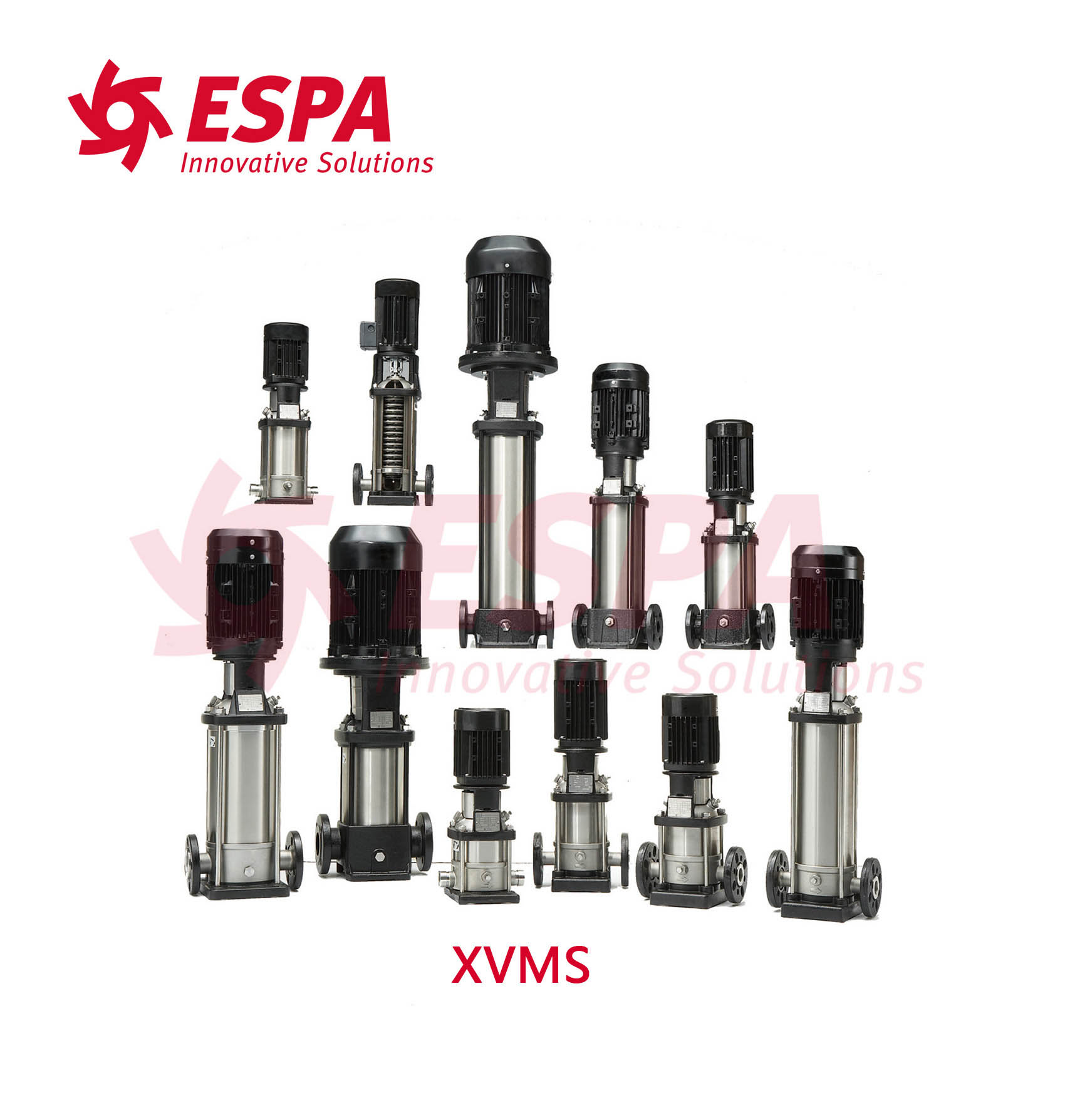 西班牙亚士霸ESPA立式泵管道泵增压泵XVMS