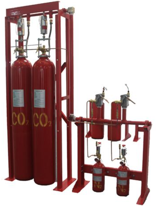 西安专业消防工程施工、消防维保、高压二氧化碳灭火装置