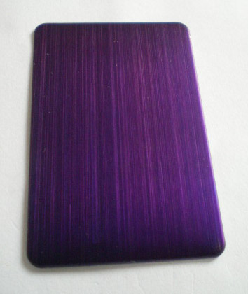 不锈钢板紫罗兰拉丝板