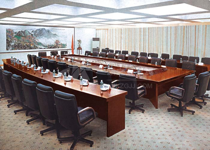 南京办公家具厂供应实木会议桌 老板桌