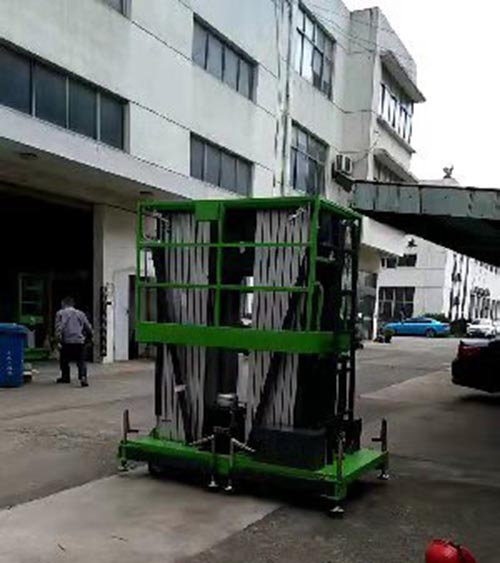 北京手摇式铝合金升降机 苏州卓钢升降机械供应