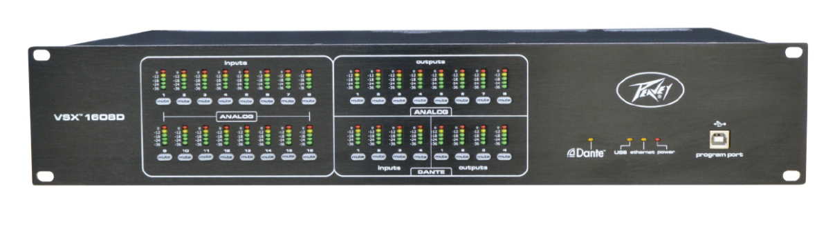 美国PEAVEY百威VSX1608D数字音频处理器