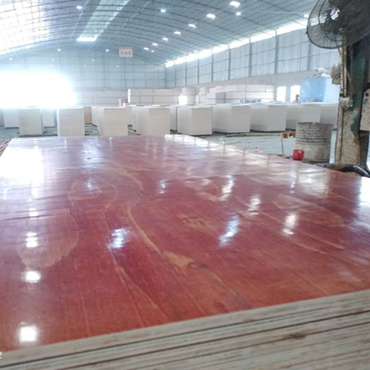 建筑模板施工模板采用整芯板 周转次数8次 厂家批发红模板