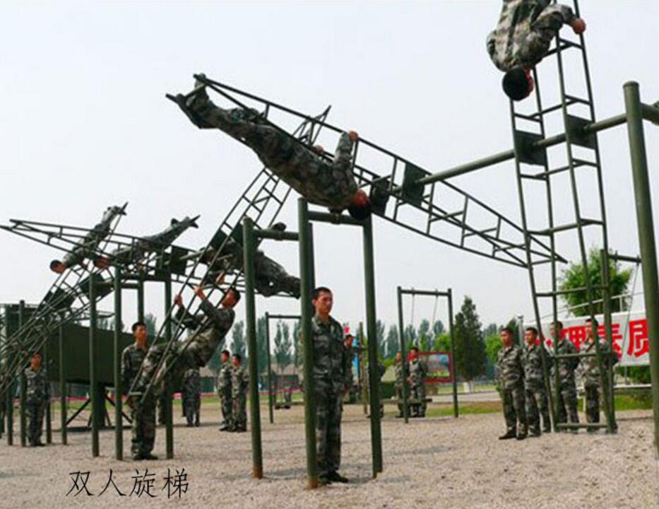 训练设施爬绳杆训练场器械