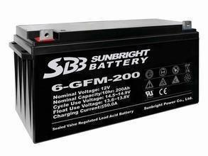 SBB/圣豹蓄电池6-GFM-120 12V120AH良好代理商 专营公司