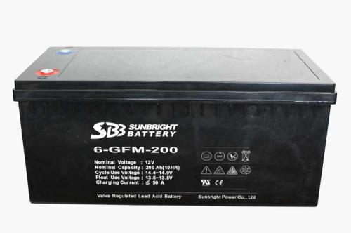 圣豹SBB蓄电池6-GFM-38全系列报价 2019年价格表