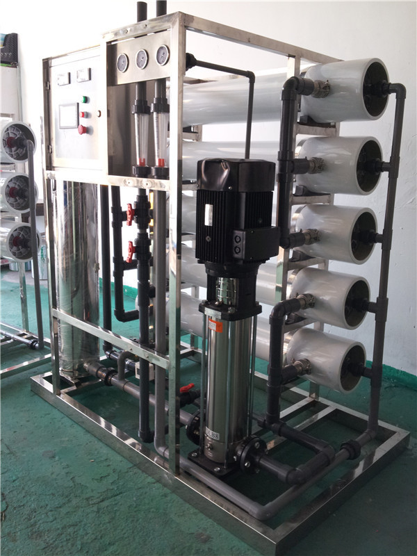 南京工业软化水设备 达旺工业2吨反渗透纯化水设备 不锈钢药用纯水设备