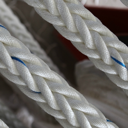 尼龙双层编织船用绳缆