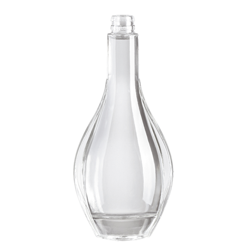 厂家直销750ml透明玻璃瓶 白酒瓶 二两二锅头小酒瓶 油瓶黄酒瓶