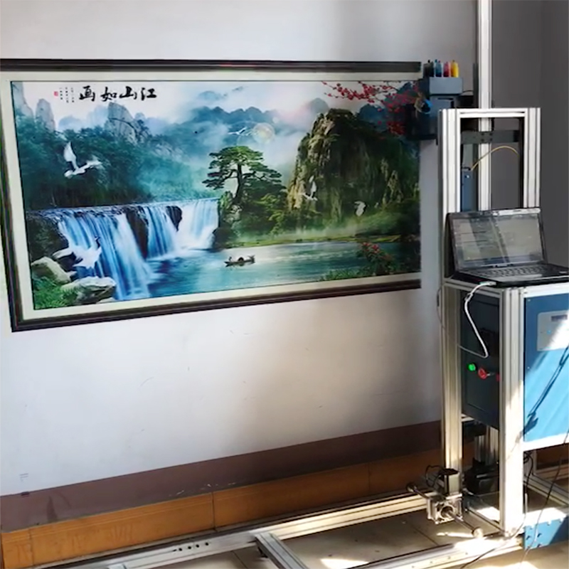 个体小投资创业机设备5D墙画绘画机大型装修墙绘机墙体喷绘机热销