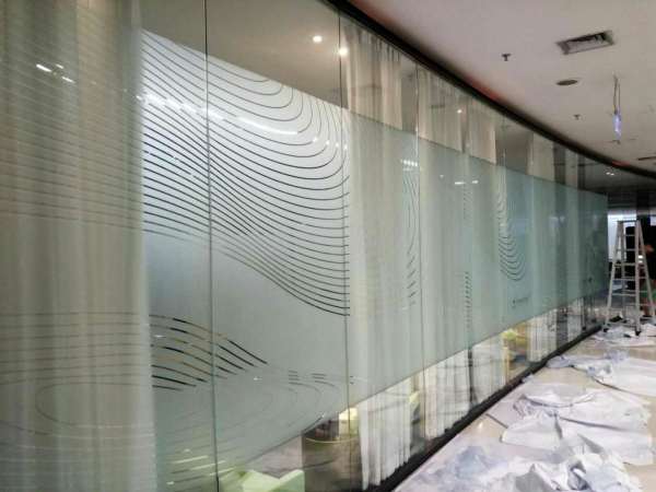 办公室玻璃上海玻璃贴膜