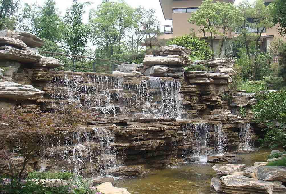 扬州grc塑石假山制作价格 园林景观