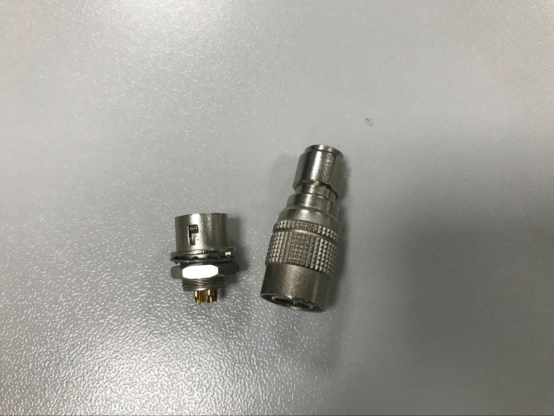 HR10多芯微型圆形自锁金属连接器 工业相机电源线插头 触发线