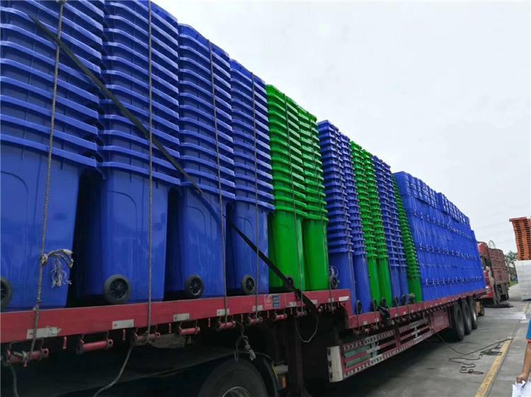 塑料垃圾桶-甘孜州吉峰农机公司采购120升垃圾桶