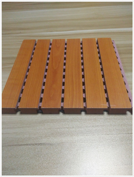 木质吸音板厂家生产防火槽木吸音板