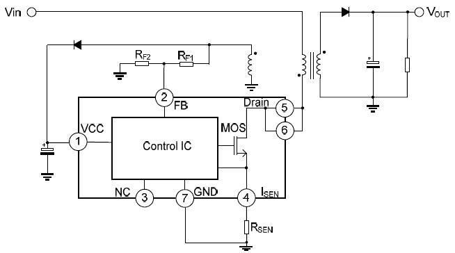 内置高压MOS管SDH8594AS电池充电器ic