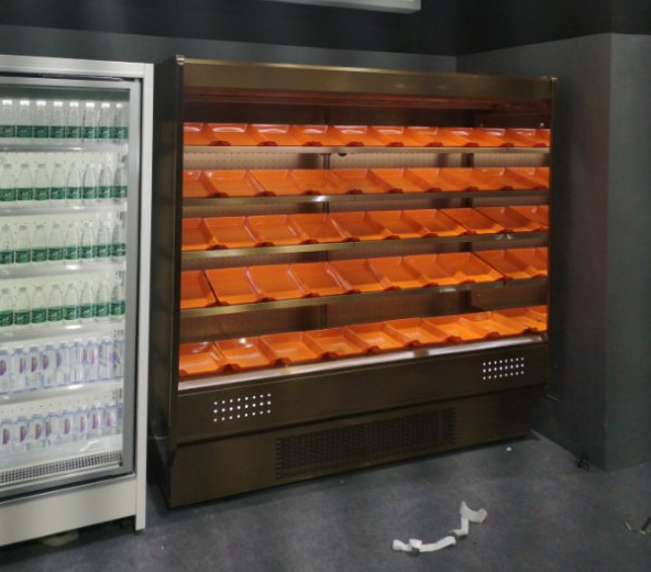 合肥超市水果保鲜柜价格冷柜风幕柜串串香喷雾柜冷藏展示柜定做