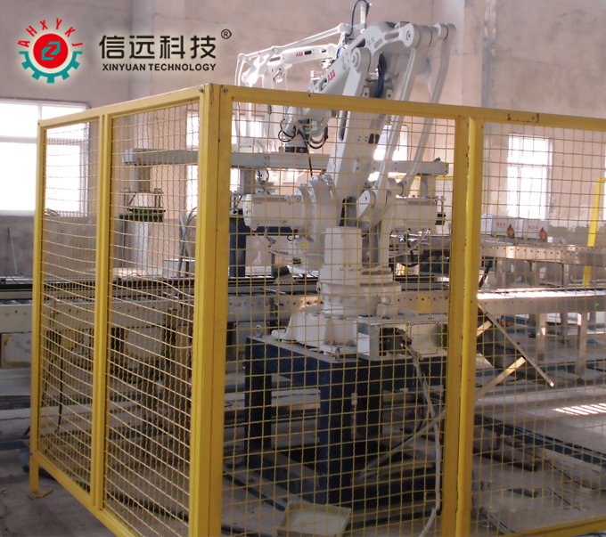 码垛机器人生产线的工艺流程 码垛机器人生产线的组成