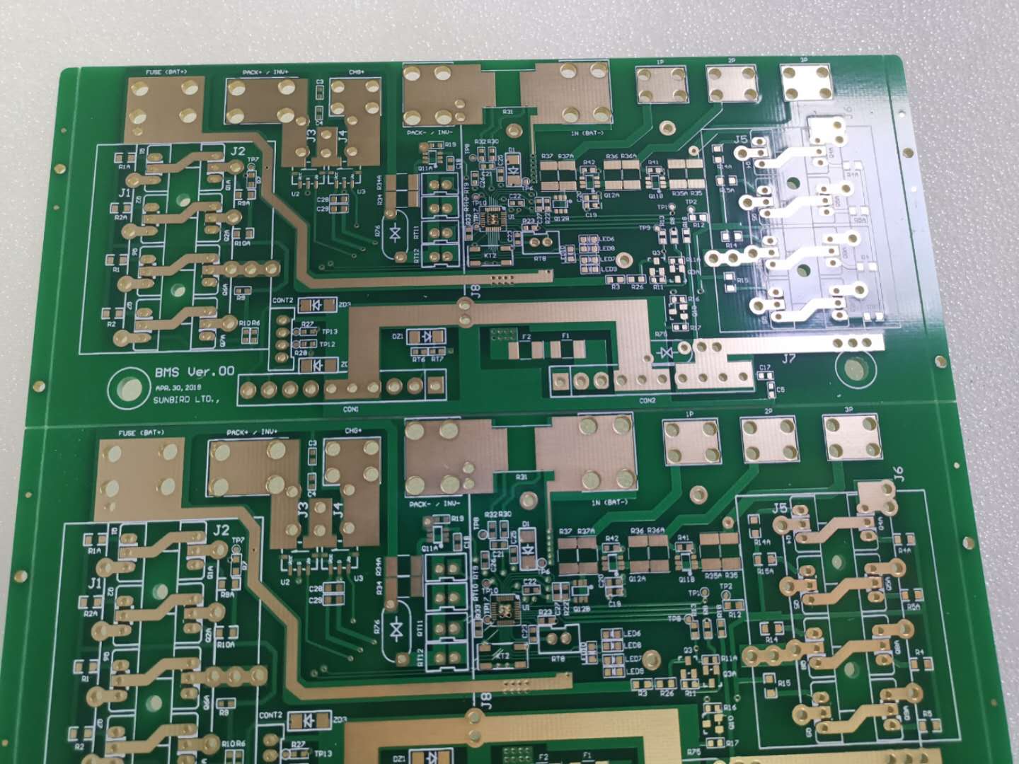 电动工具PCB保护板3um镀金电路板定制加工