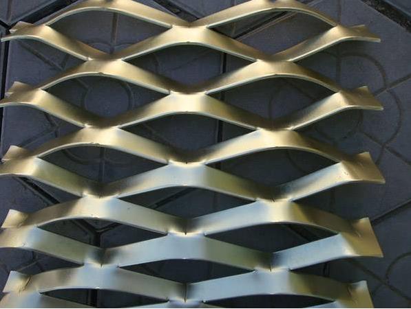 上海装饰铝板网厂/装饰铝拉网板价格/拉伸铝网规格尽在上海申衡