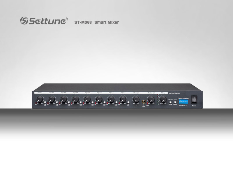 云南昆明音响设备智能会议混音器Setune ST-368
