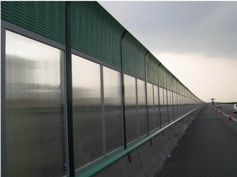 辽宁组合透明高速公路声屏障 高速公路隔音屏