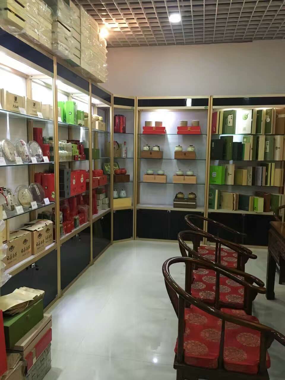 郑州茶柜厂家 中献货架值得信赖