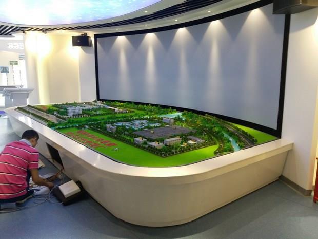 国家电网展示厅规划方案公司 互动电力展厅平面设计