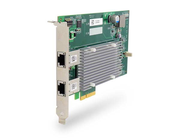 两口 10GbE网络适配器的IEEE 802.3at PoE+ 机器视觉图像采集卡PCIe-PoE550X