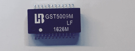 GST5009LF 兼容SG24002G/PULSE H5084NL薄款千兆单口网络变压器贴片网络滤波器厂家 SG24002G 兼容pulse：H5084NL GS