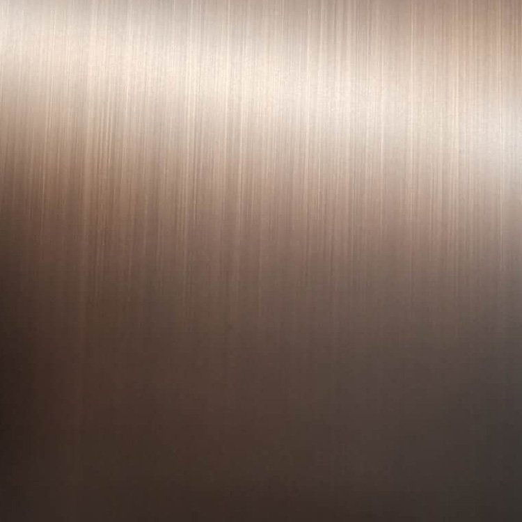 彩色不锈钢拉丝青古铜发黑304不锈钢板材加工