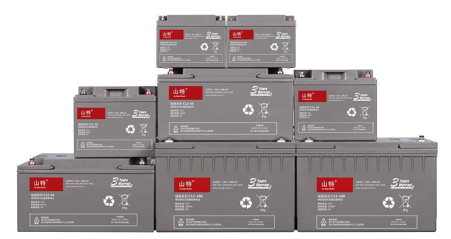 山特铅酸蓄电池C12-38-AH城堡系列电池