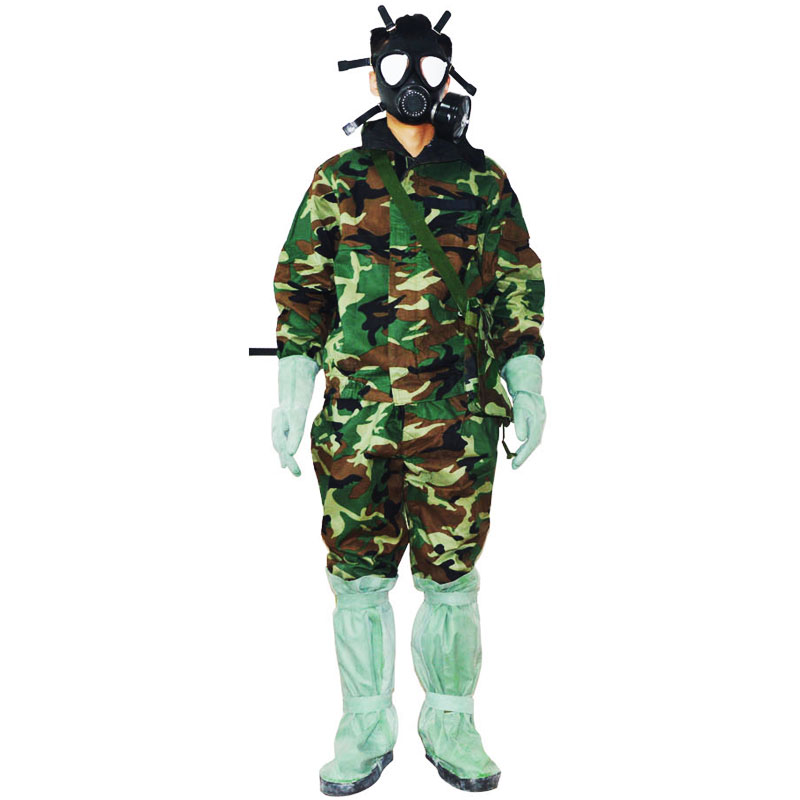 北京邦固FFF02分体式防化服 厂家生产优质服务 军民两用 长时间穿着可防核辐射 生物和化学