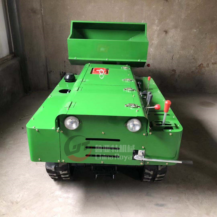 魯亞特開溝機微耕機除草機 履帶式農用開溝機旋耕機