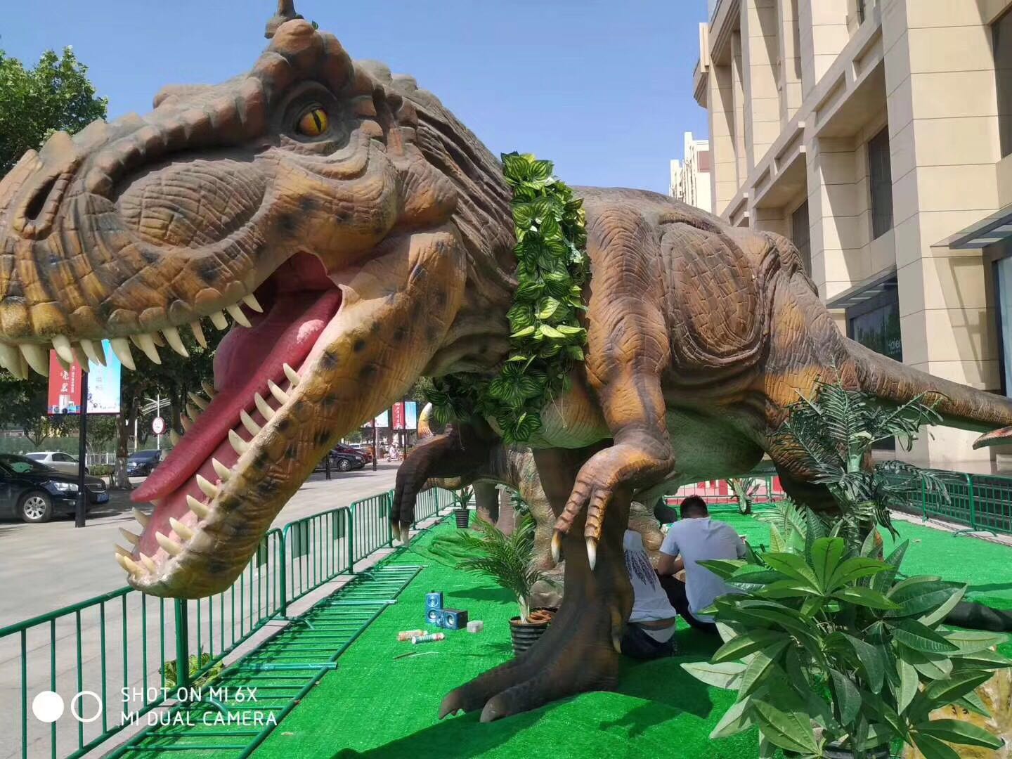 郑州暖场道具仿真恐龙仿真出租仿真动态恐龙出售