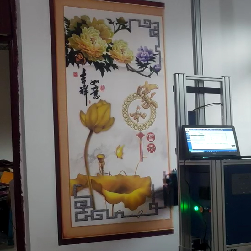 墙壁彩绘机5D壁画喷绘机装修墙绘打印机墙面喷画机器人3d绘画机