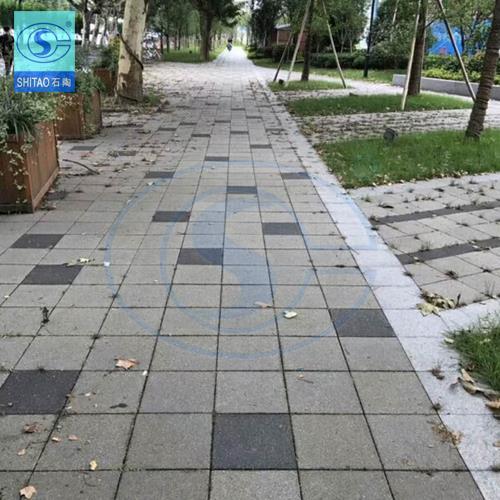 青岛环保路面砖规格 广场路面砖 陶瓷英砖砖