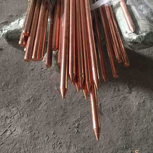 源博防雷器材生产的铜覆钢接地棒具有铜层厚、阻值低