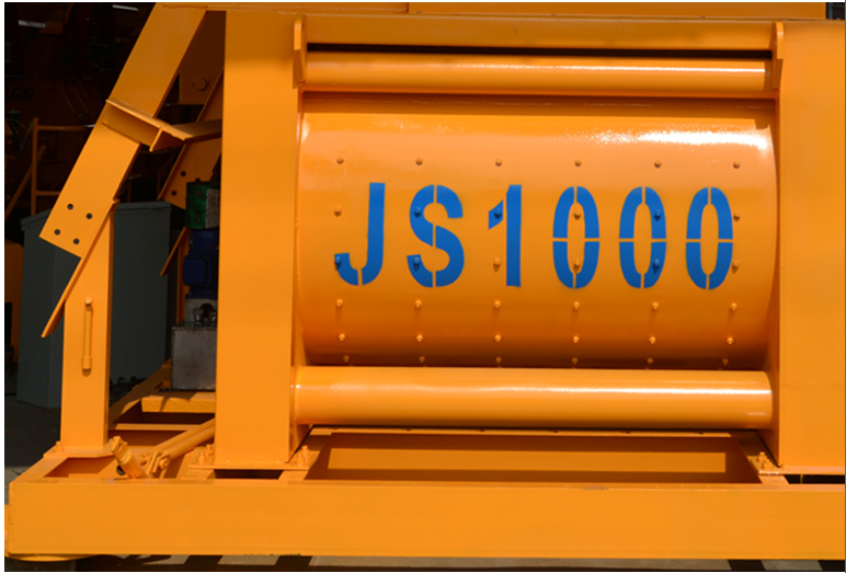 唐山混凝土搅拌机生产企业 JS1000安装示意图