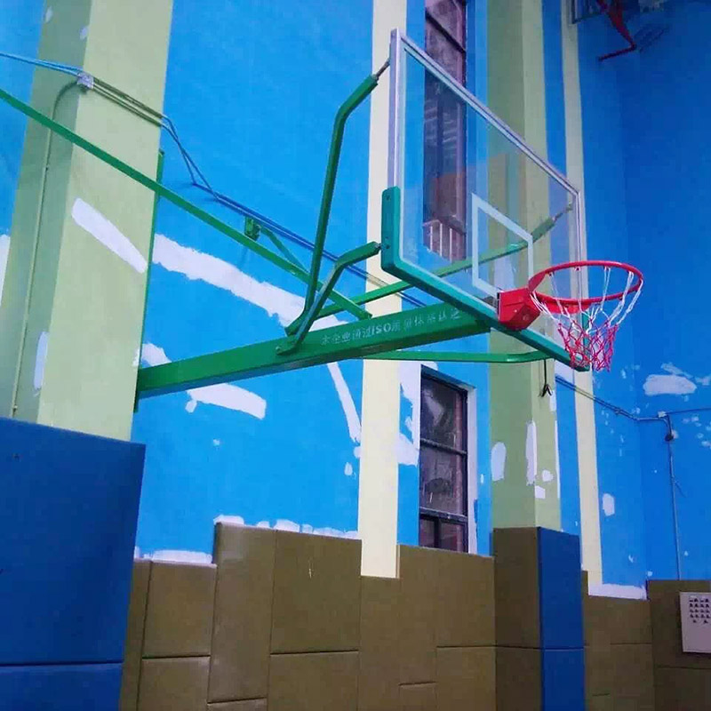 重庆奇形移动篮球架厂家给力体育定制价钱
