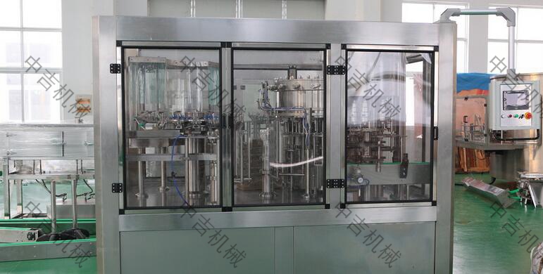 玻璃瓶碳酸含气饮料生产线设备介绍概述