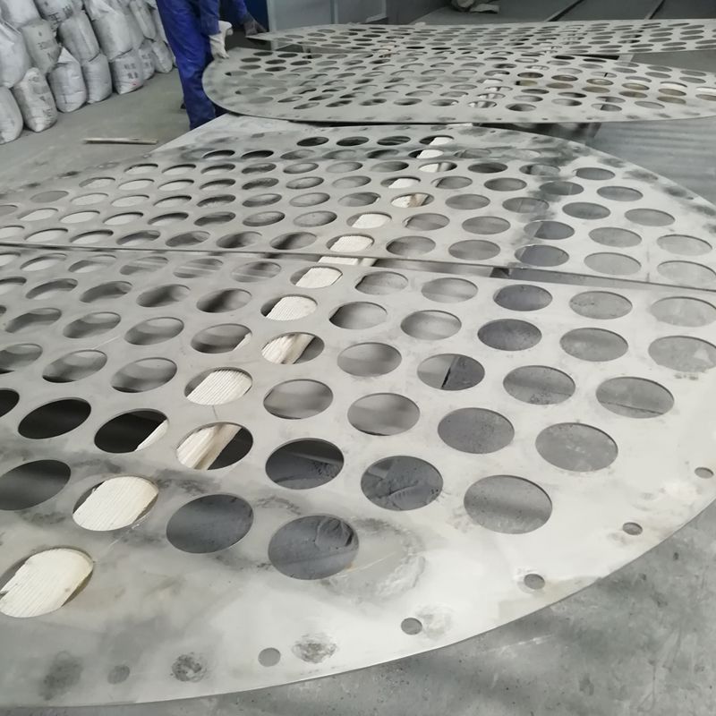 欣旺腾钛业 钛换热设备 钛管板 钛折流板 钛复合管板 可来图加工