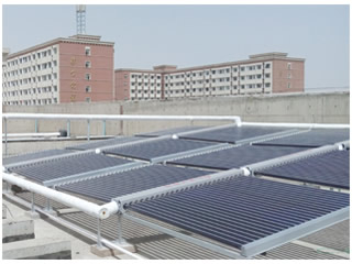 学校大水量供应选太阳能热水工程