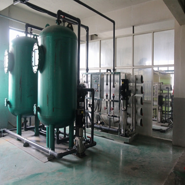 慈溪市龙山工业区用RO反渗透纯水处理，1吨单级反渗透设备安装